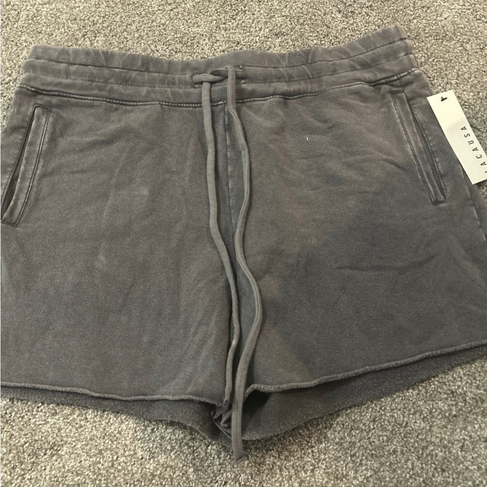 LACAUSA NWT Gray Women's Shorts